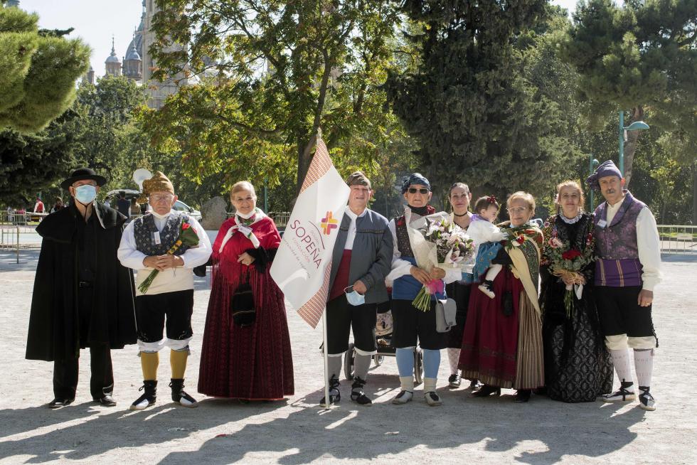 Grupos de la Ofrenda del Pilar 2021. Grupo Sopeña