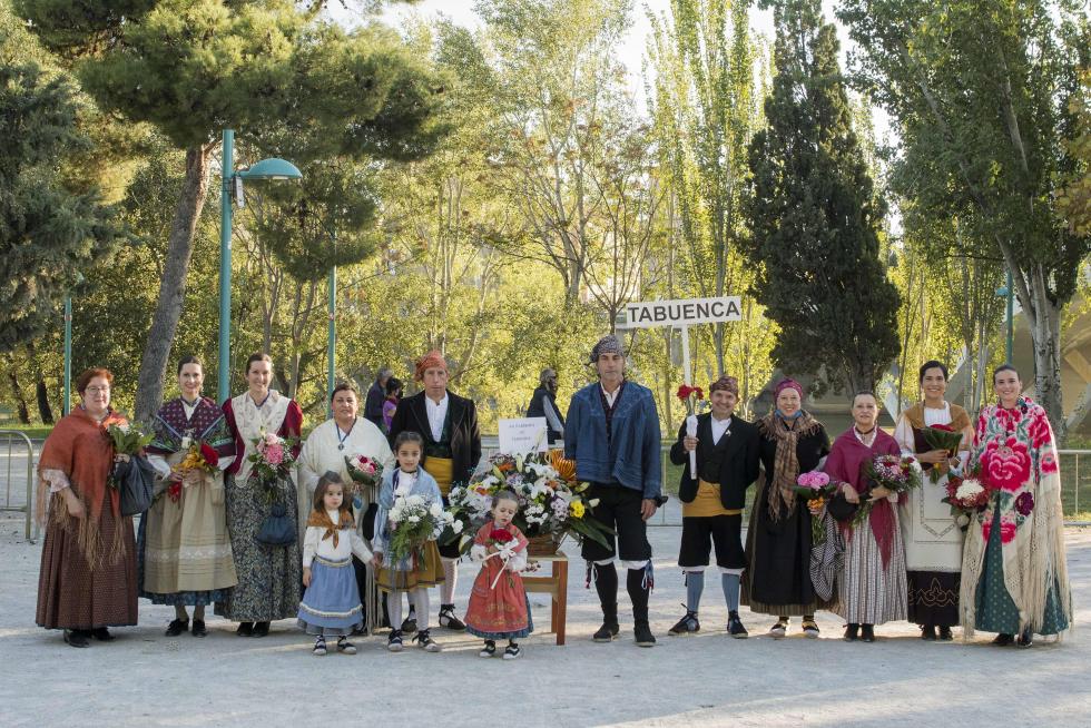 Grupos de la Ofrenda del Pilar 2021. Grupo Tabuenca