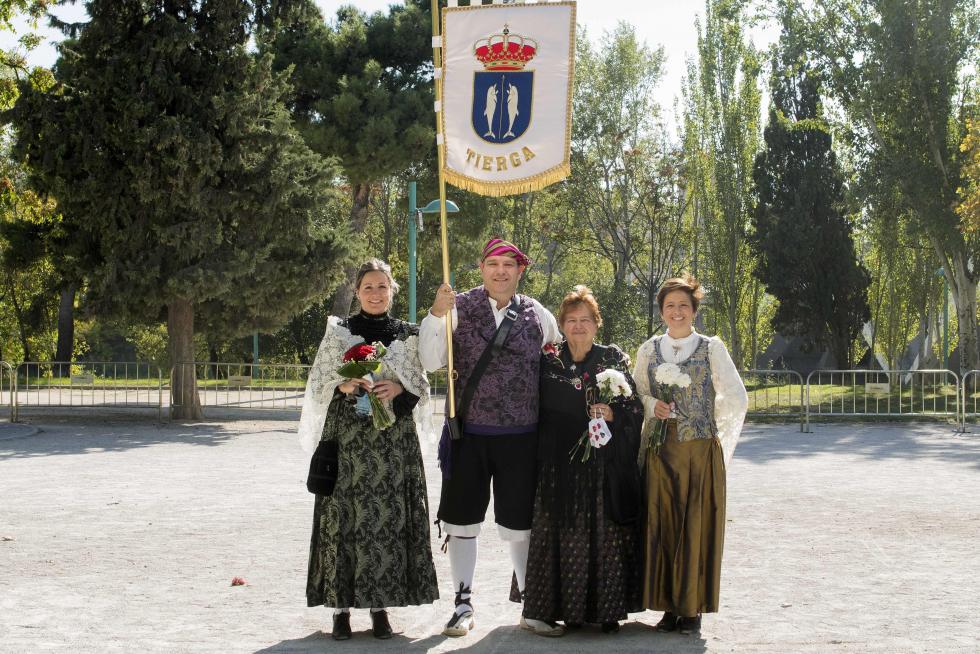 Grupos de la Ofrenda del Pilar 2021. Grupo Tierga