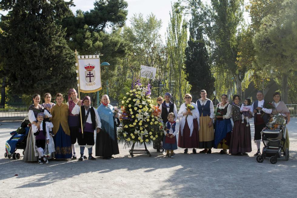 Grupos de la Ofrenda del Pilar 2021. Grupo Tobed