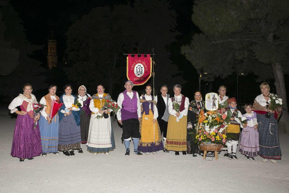 Grupos de la Ofrenda del Pilar 2021. Grupo Torre Los Negros
