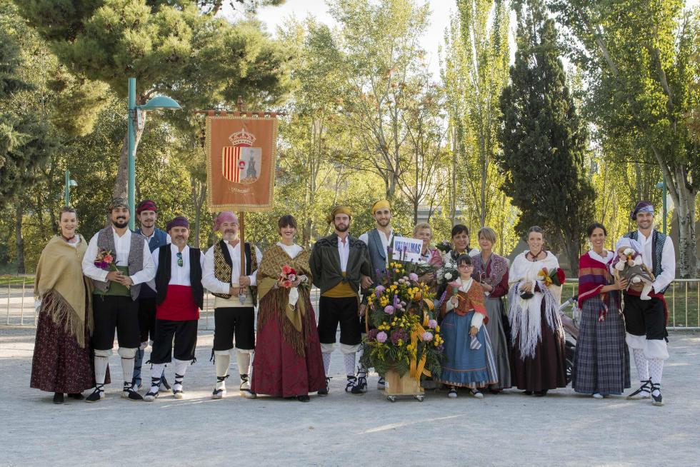 Grupos de la Ofrenda del Pilar 2021. Grupo Valpalmas
