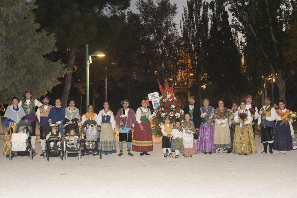 Grupos de la Ofrenda del Pilar 2021. Grupo Villa de la Almolda