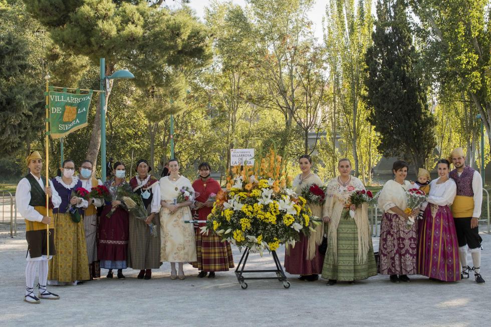Grupos de la Ofrenda del Pilar 2021. Grupo Villarroya de la Sierra
