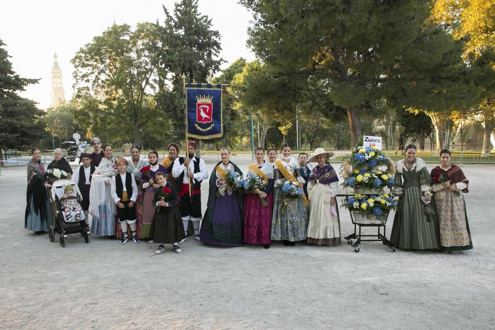 Grupos de la Ofrenda del Pilar 2021. Grupo Zuera