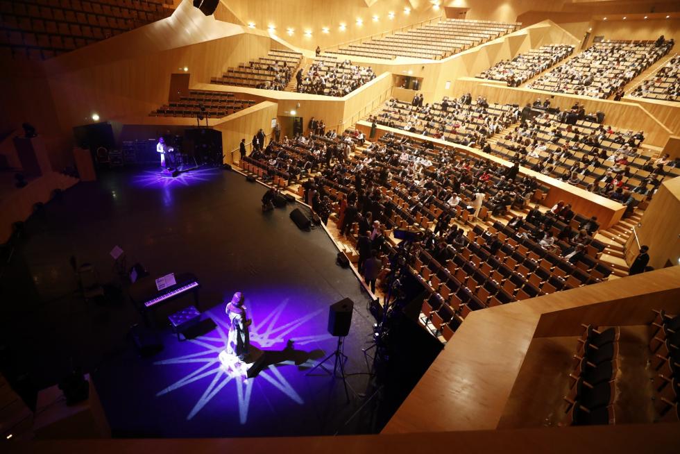 Todo listo antes de la gala de HERALDO