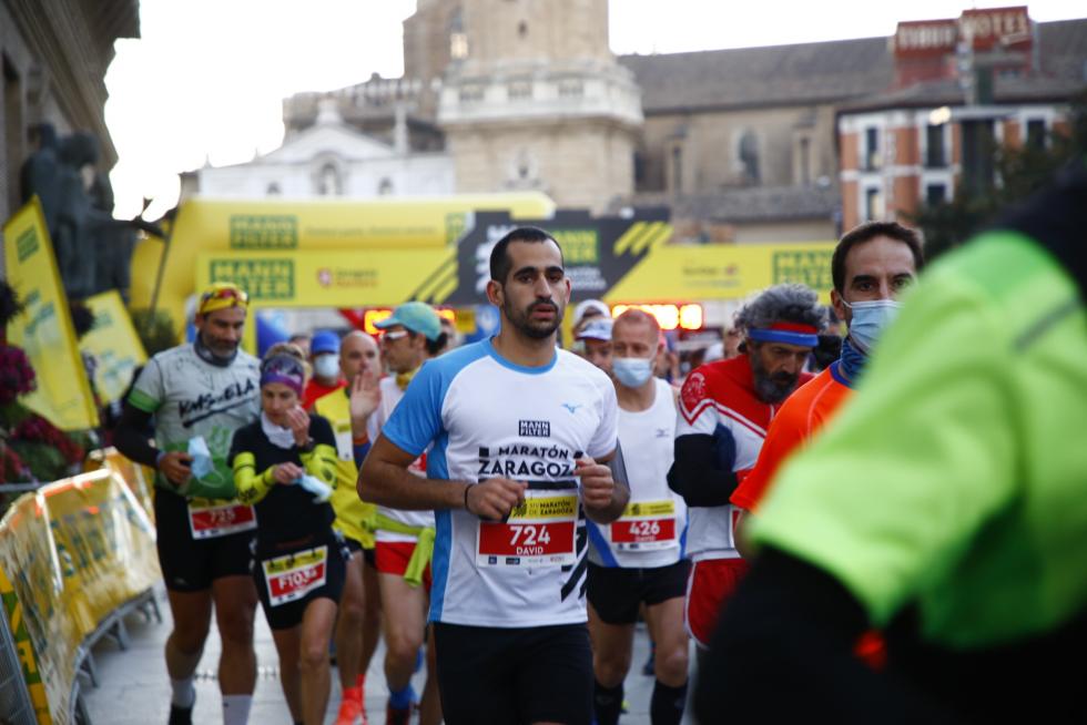 El maratón de Zaragoza 2021, en imágenes