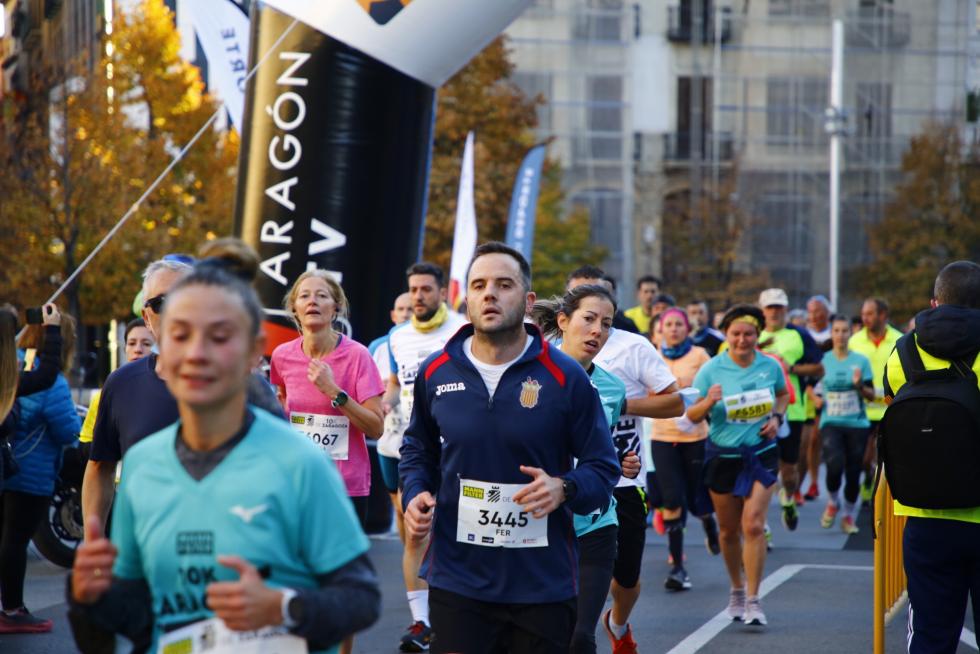 El maratón de Zaragoza 2021, en imágenes