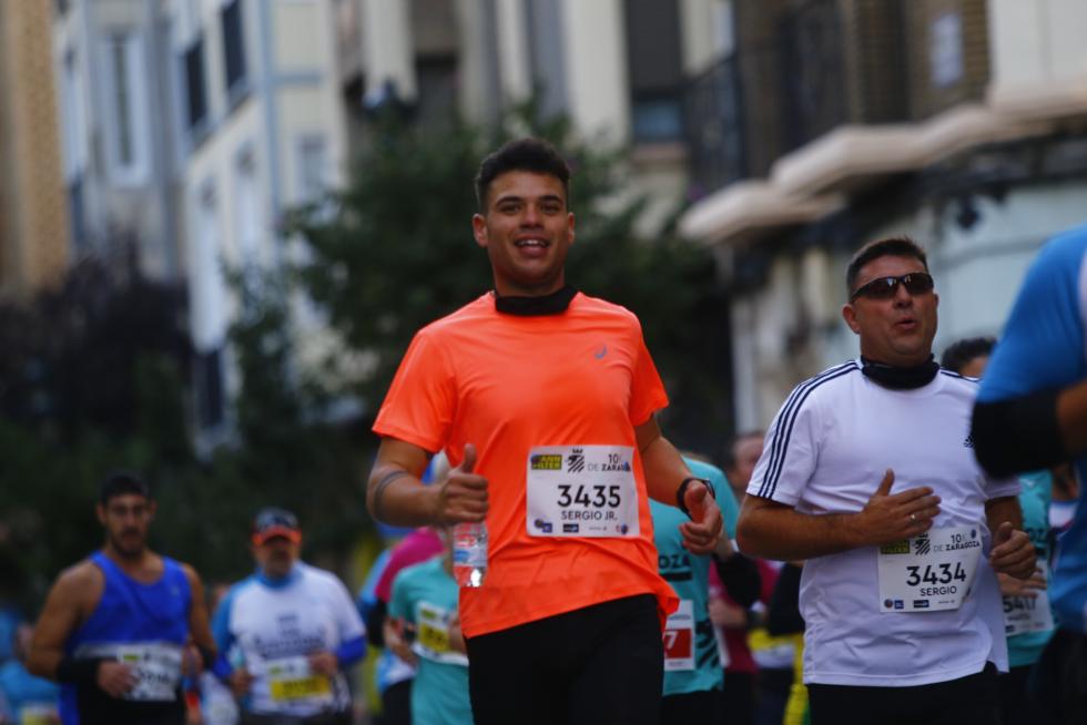El maratón de Zaragoza, en imágenes