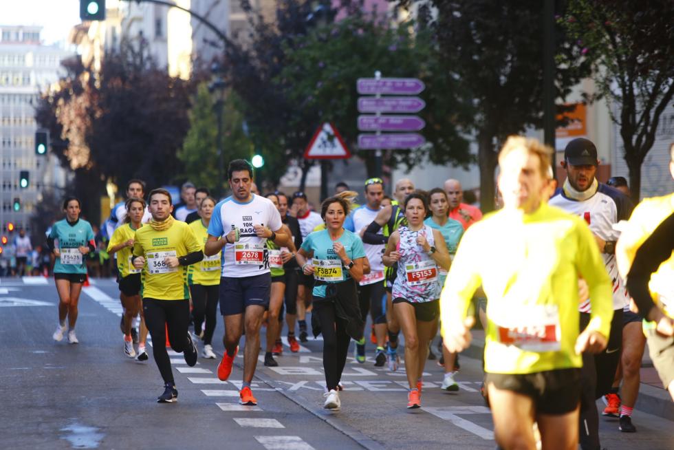 El maratón de Zaragoza, en imágenes