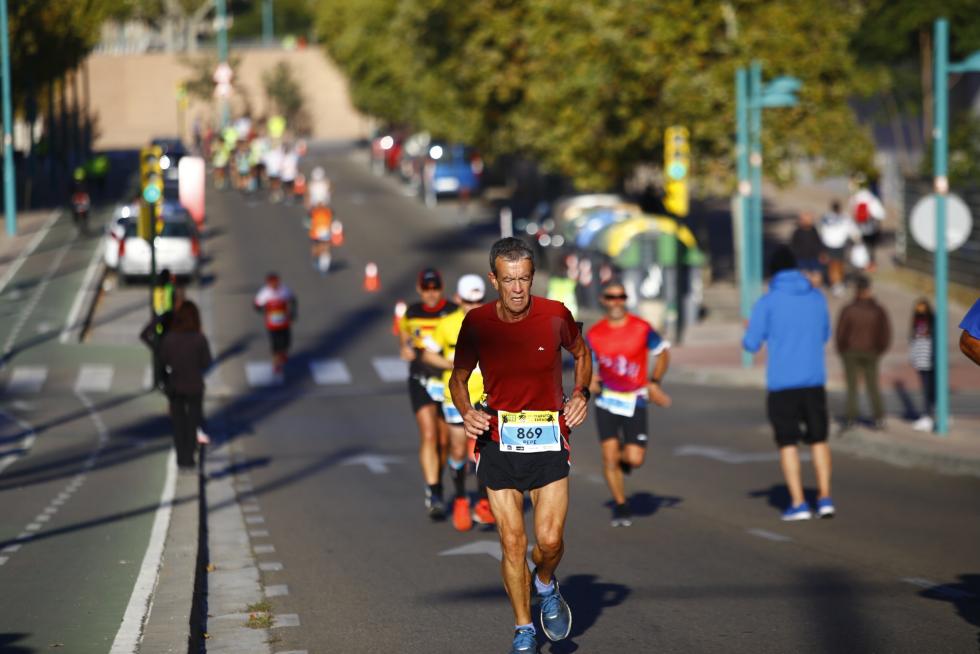 El maratón de Zaragoza, en imágenes