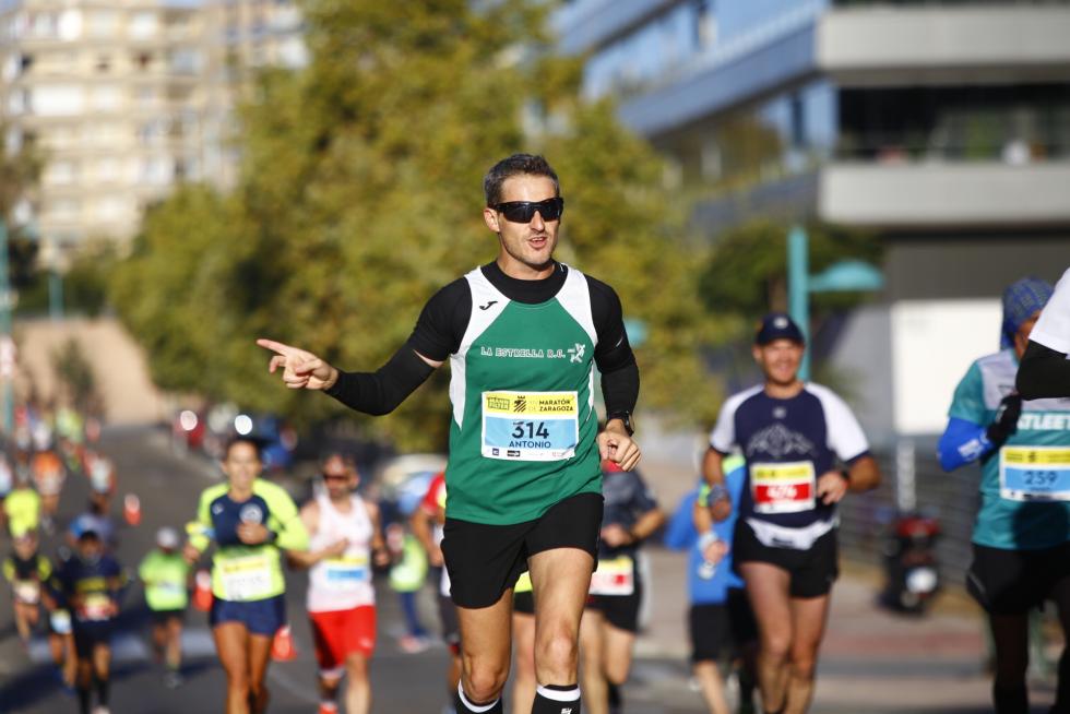 El maratón de Zaragoza, en imágenes