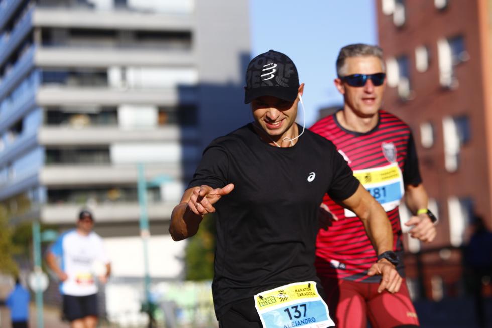 El maratón de Zaragoza, en imágenes