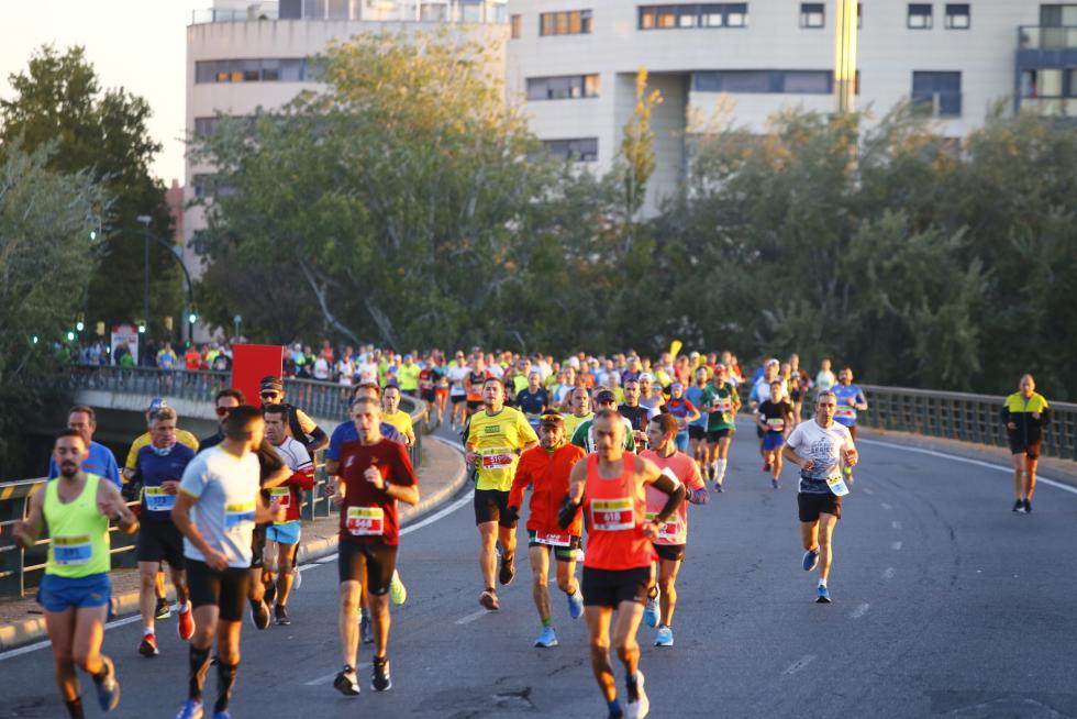El maratón de Zaragoza 2021, en imágenes