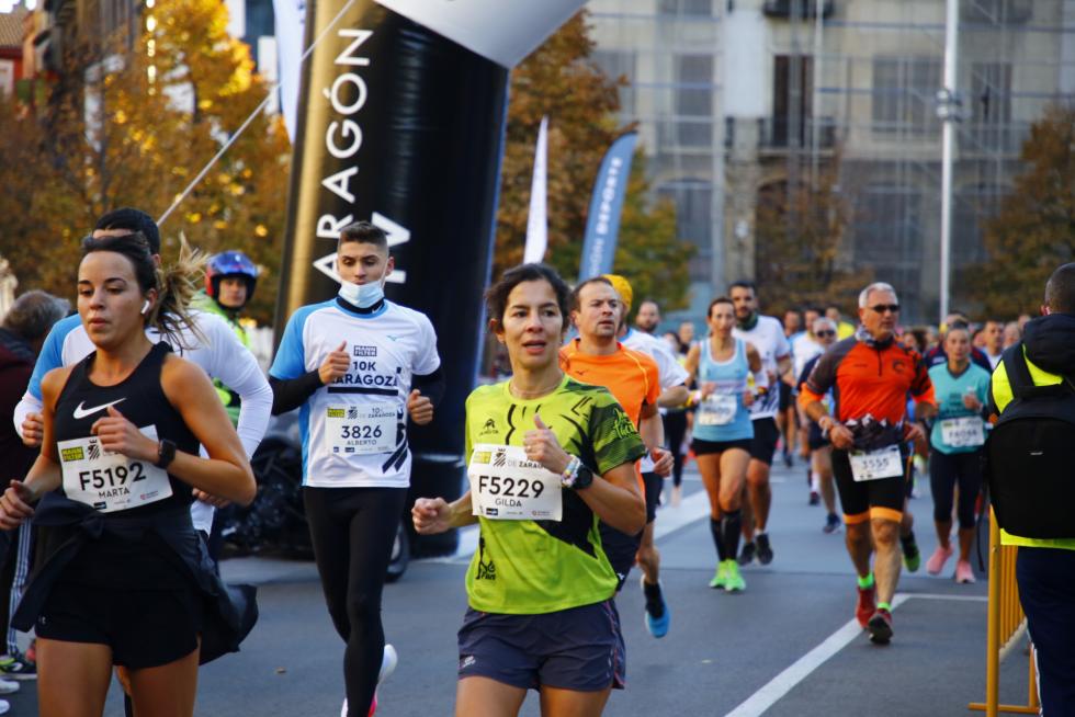 El maratón de Zaragoza 2021, en imágenes