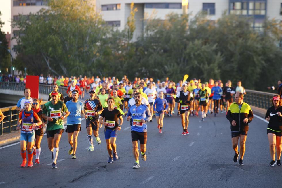 El maratón de Zaragoza 2021, en imágenes
