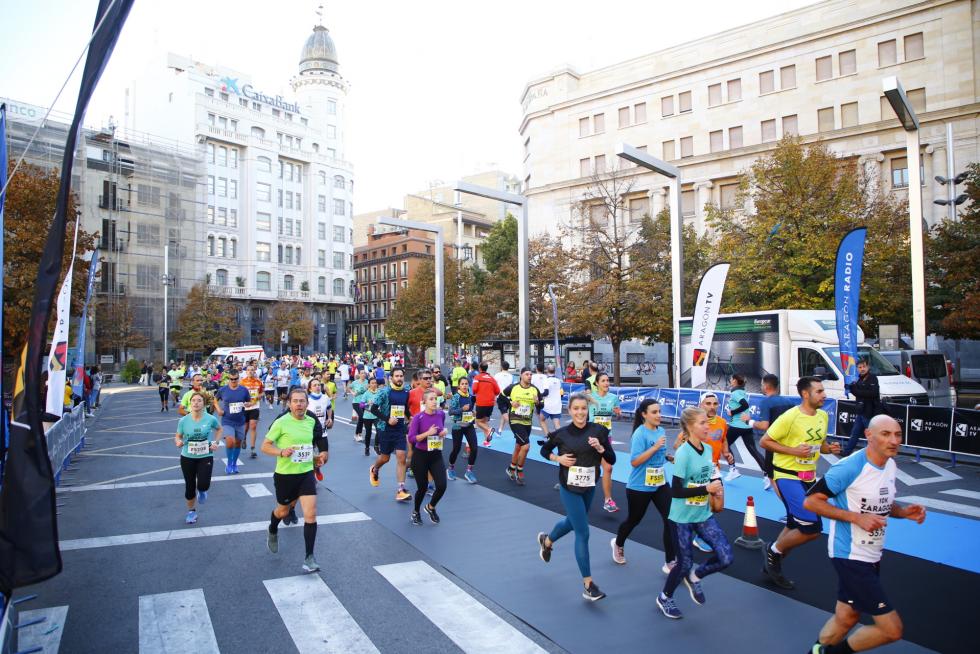 El maratón de Zaragoza 2021, en imágenes