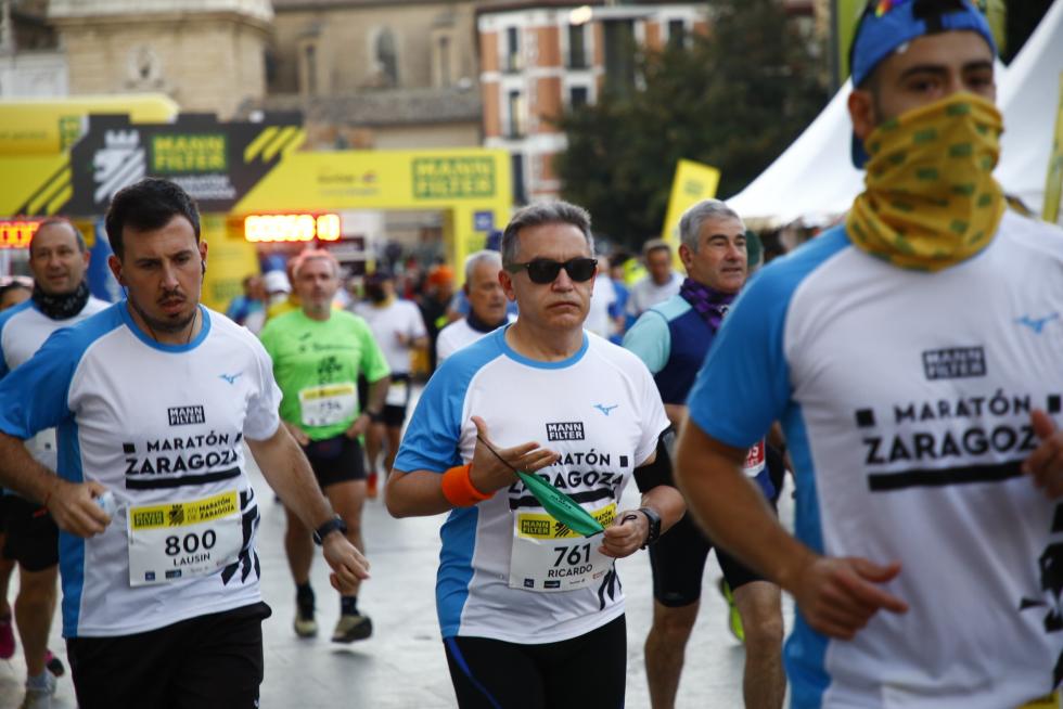 El maratón de Zaragoza 2021, en imágenes