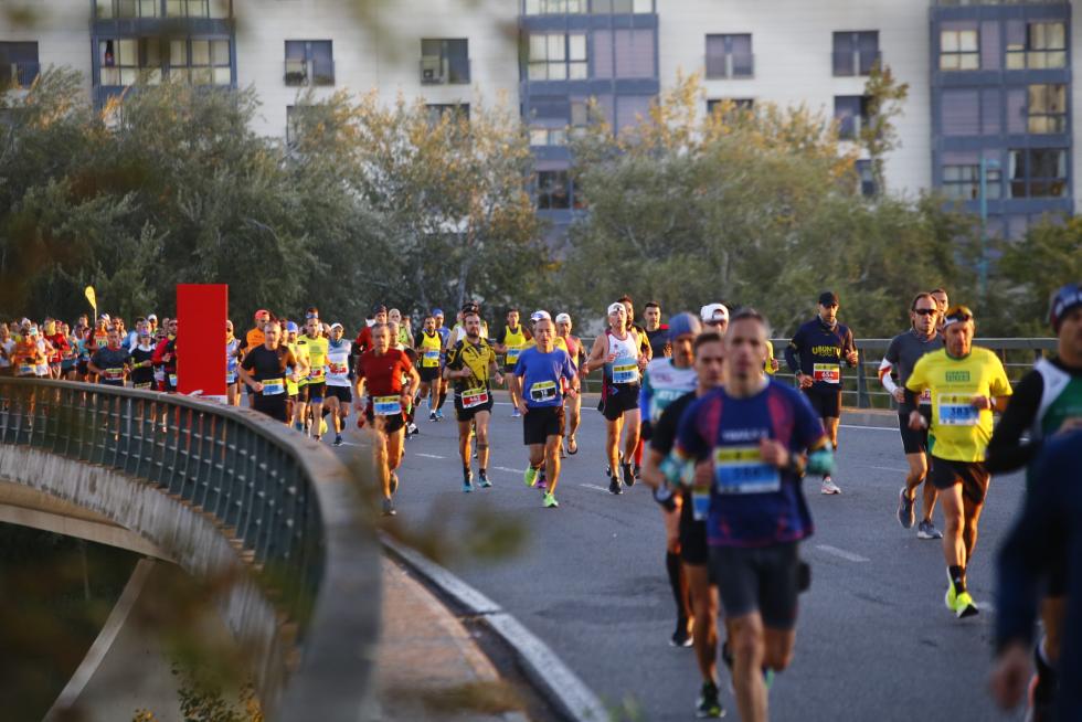 El maratón de Zaragoza 2021, en imágenes