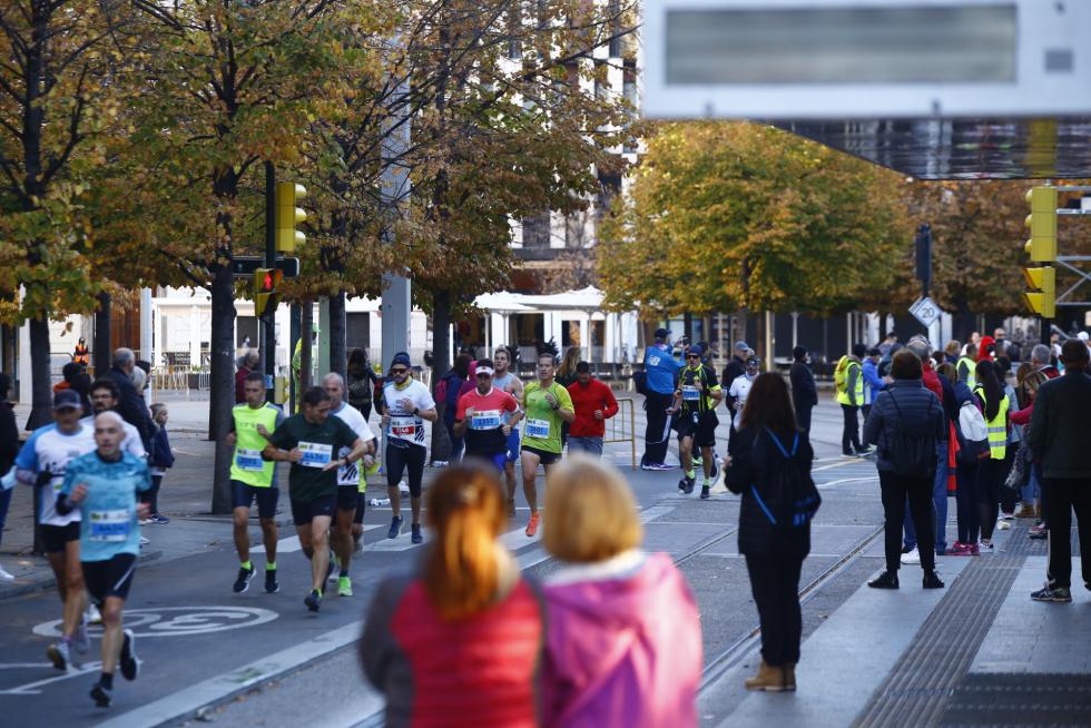 El maratón de Zaragoza 2021, en imágenes