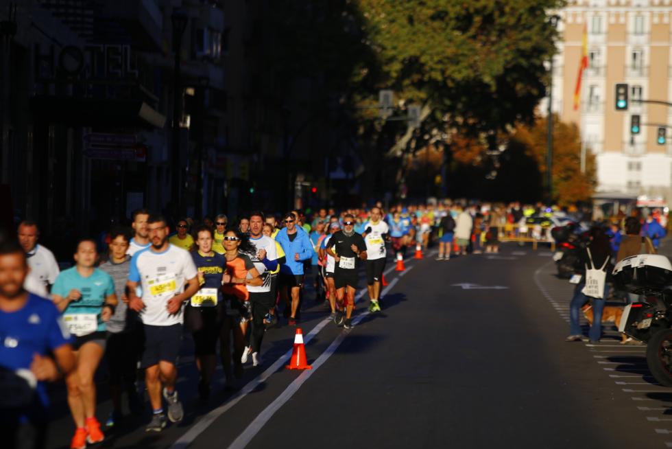 El maratón de Zaragoza 2021, en imágenes