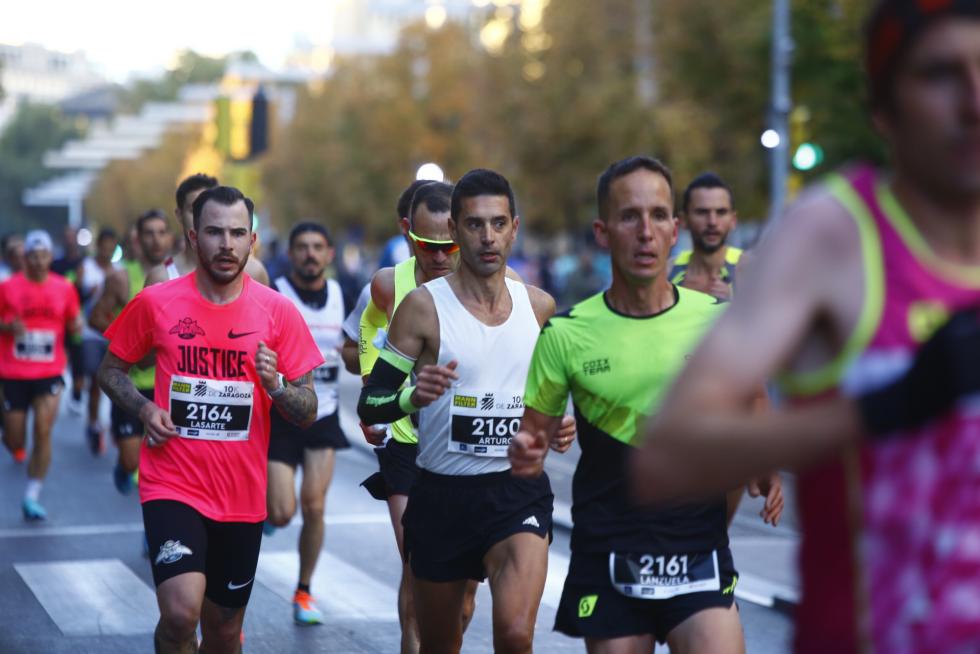 El maratón de Zaragoza 2021, en imágenes