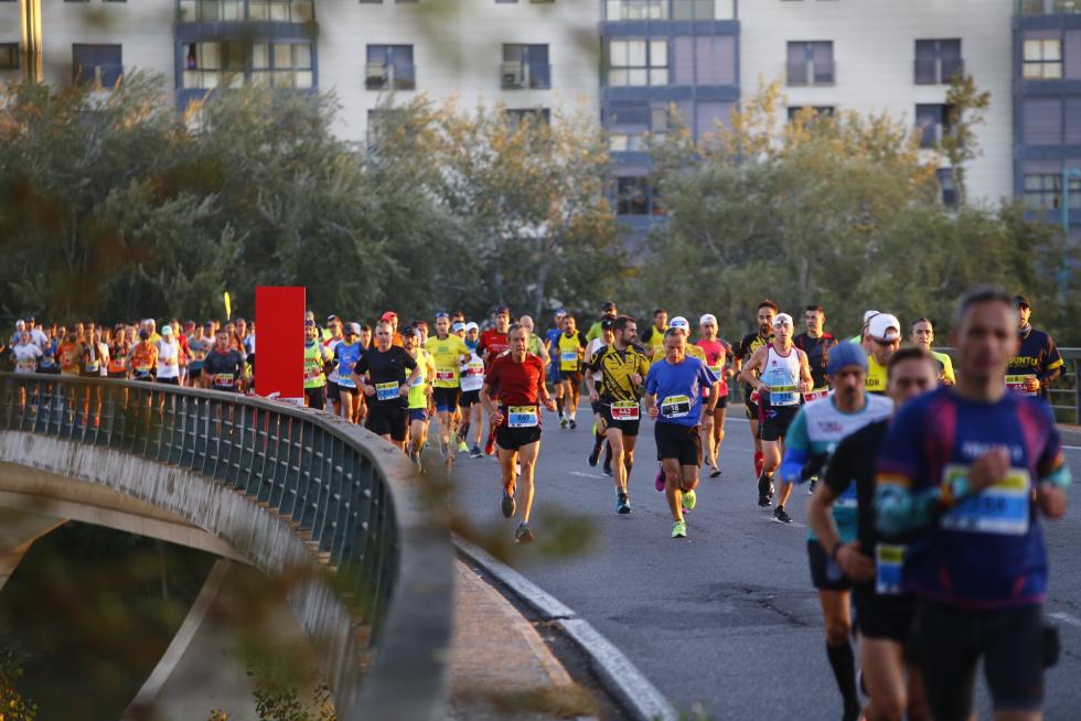 El maratón de Zaragoza 2021, en imágenes