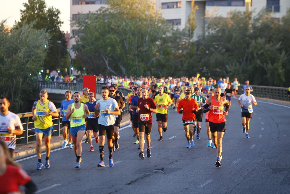 El maratón de Zaragoza 2021, en imágenes