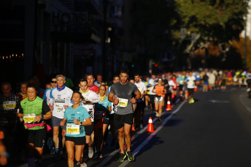 El maratón de Zaragoza 2021, en imágenes