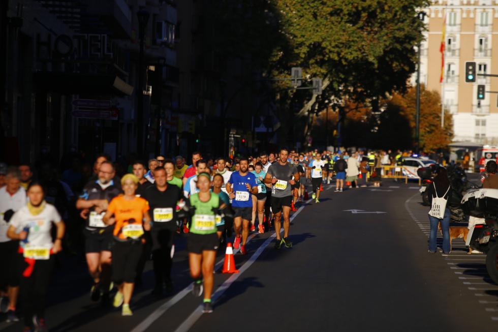 El maratón de Zaragoza 2021, en imágenes
