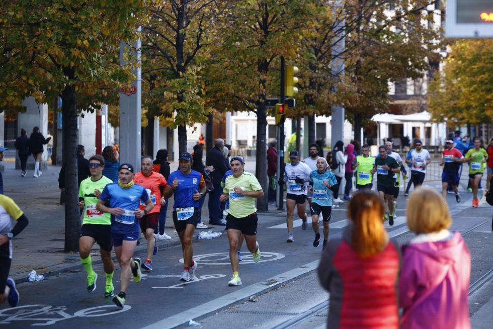 El maratón de Zaragoza 2021, en imágenes