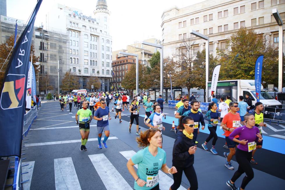 El maratón de Zaragoza 2021, en imágenes