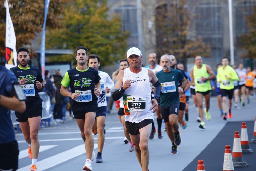 El maratón de Zaragoza 2021, en imágenes