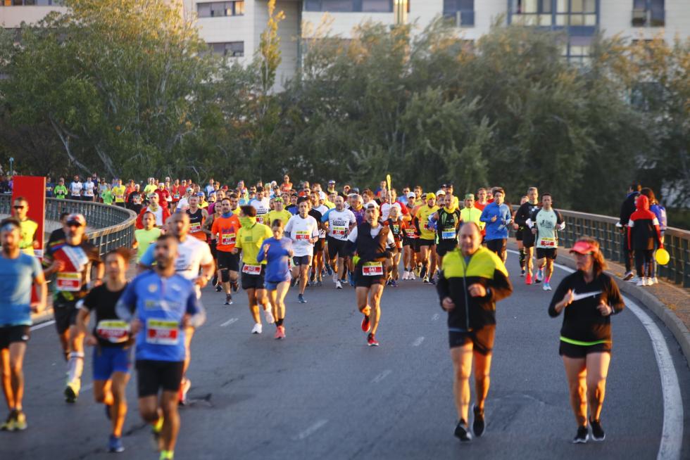 El maratón de Zaragoza 2021, en imágenes