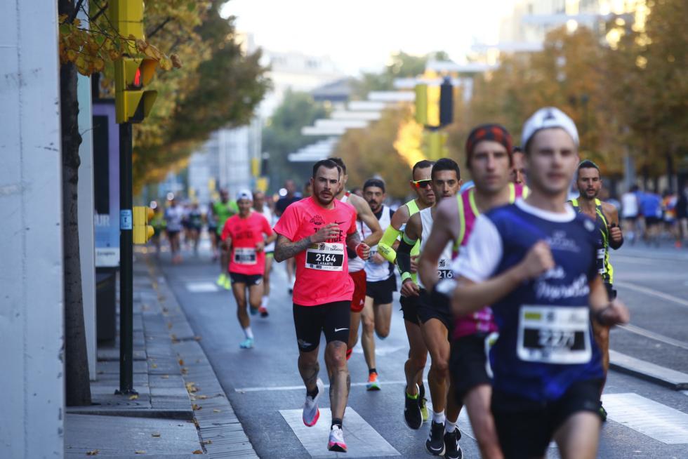 El maratón de Zaragoza 2021, en imágenes