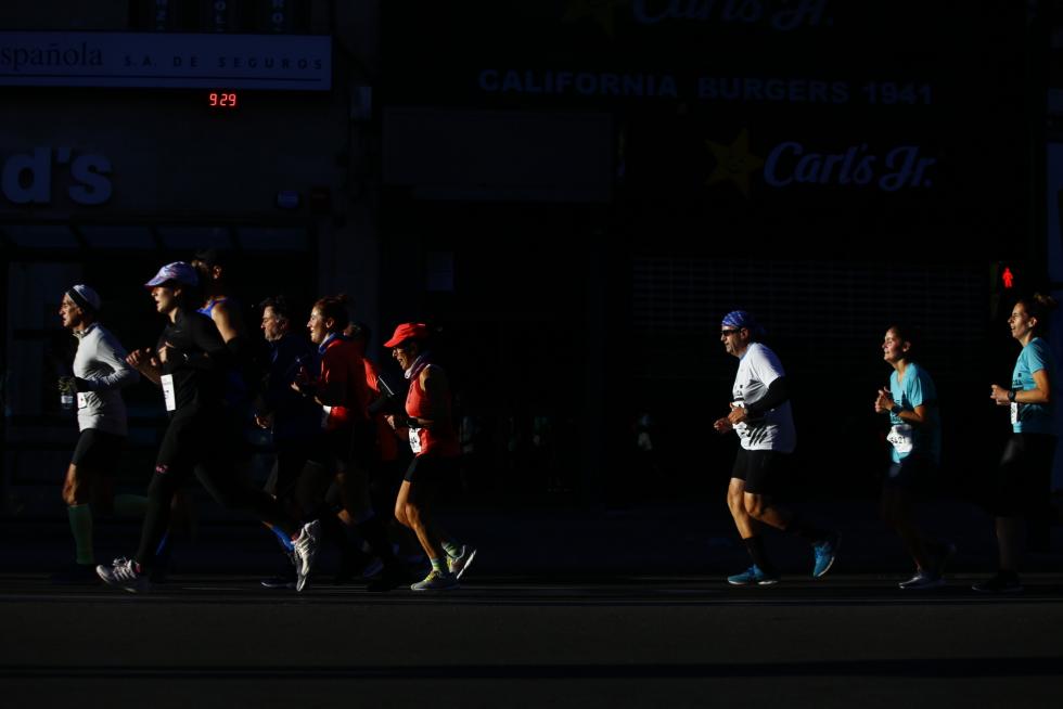 El maratón de Zaragoza 2021, en imágenes