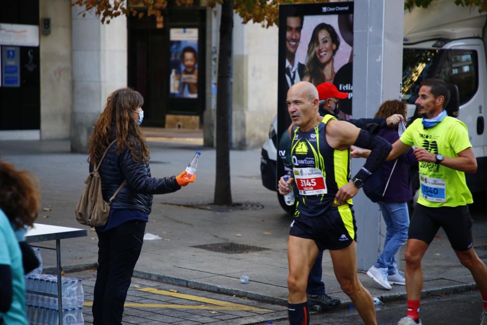 El maratón de Zaragoza 2021, en imágenes