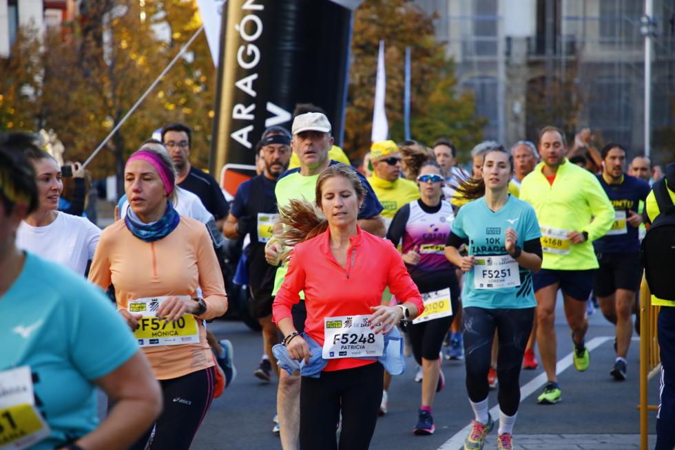 El maratón de Zaragoza 2021, en imágenes