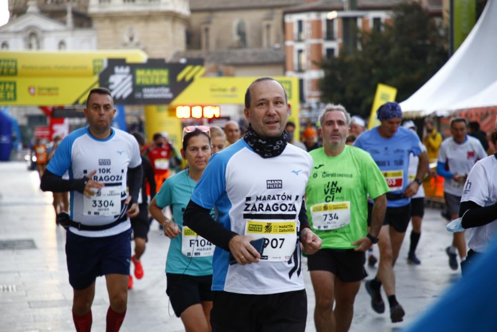 El maratón de Zaragoza 2021, en imágenes