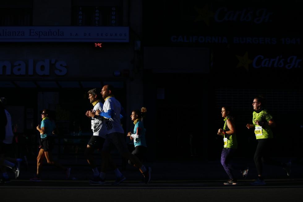 El maratón de Zaragoza 2021, en imágenes