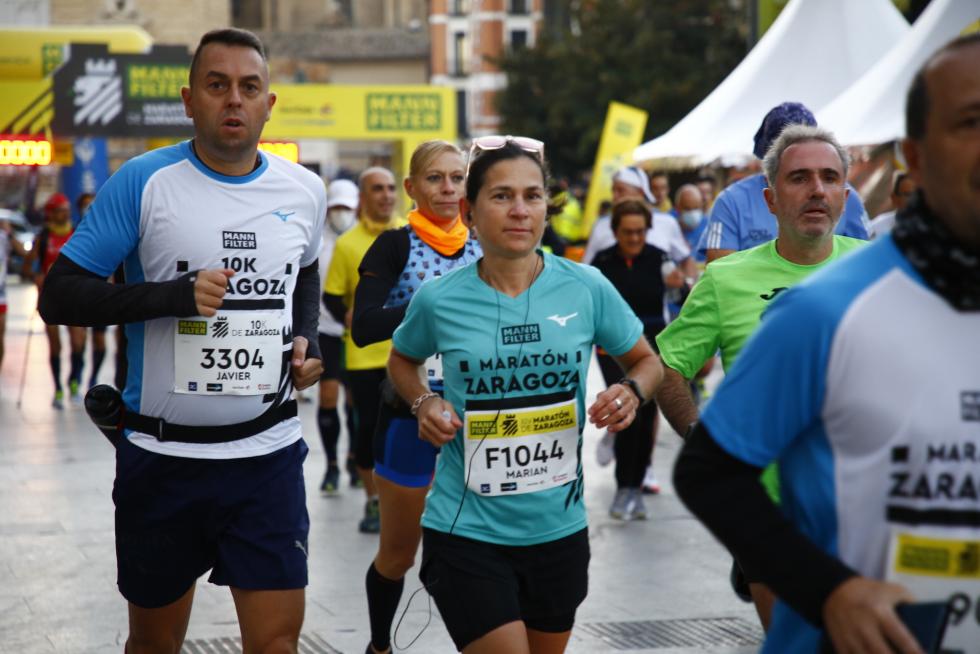 El maratón de Zaragoza 2021, en imágenes