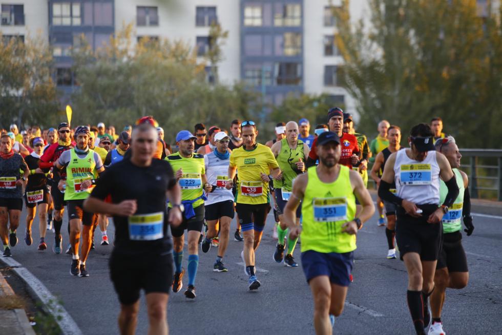 El maratón de Zaragoza 2021, en imágenes