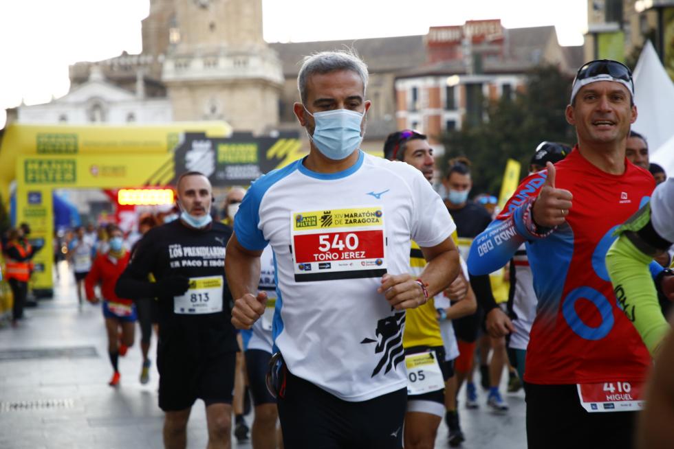 El maratón de Zaragoza 2021, en imágenes