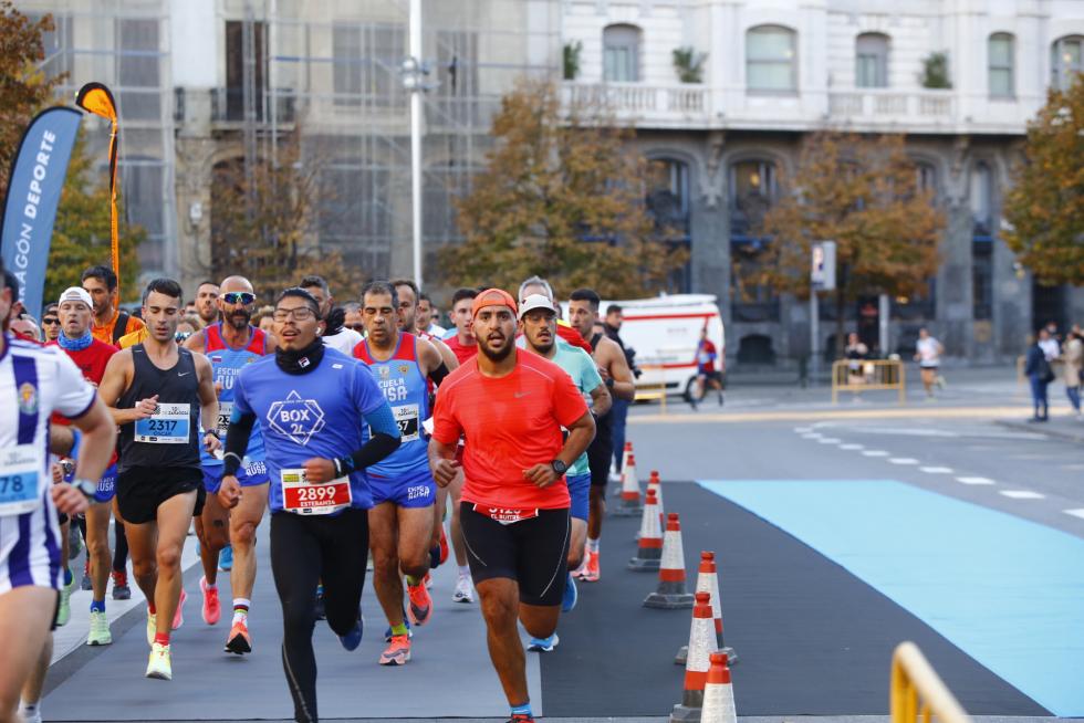 El maratón de Zaragoza 2021, en imágenes
