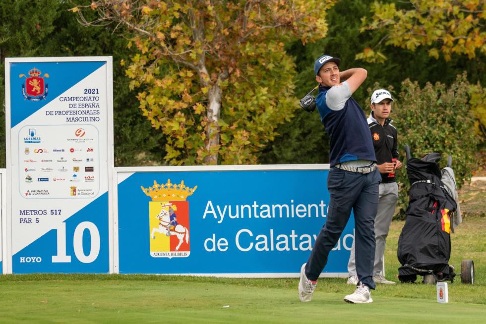 Campeonato de España de Golf, en el Gambito Golf Club Calatayud.