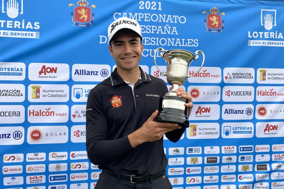 Campeonato de España de Golf, en el Gambito Golf Club Calatayud.