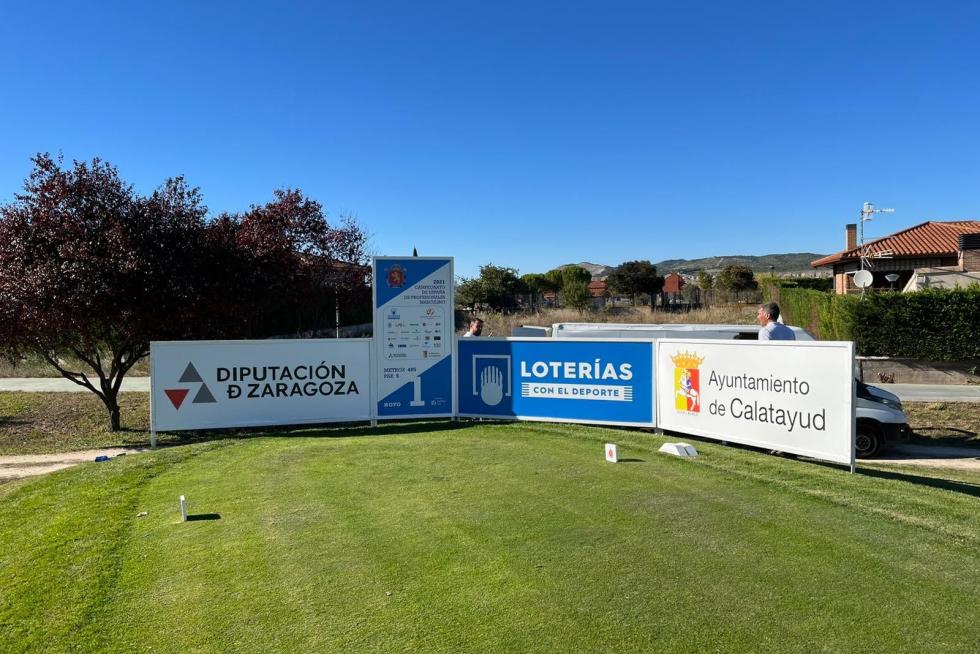 Campeonato de España de Golf, en el Gambito Golf Club Calatayud.