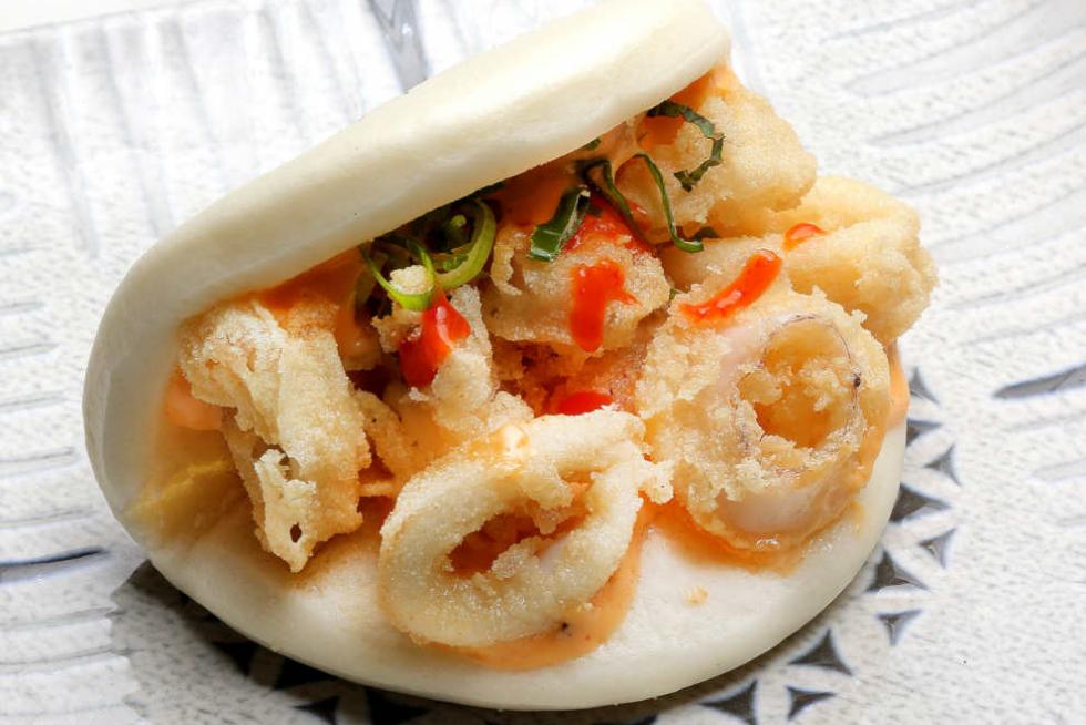 Gua bao de calamar de Restaurante Windsor.