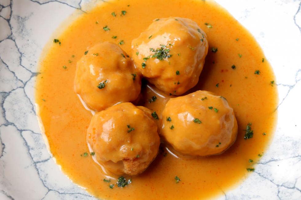 Albóndigas de rape de Nueva Karambola.