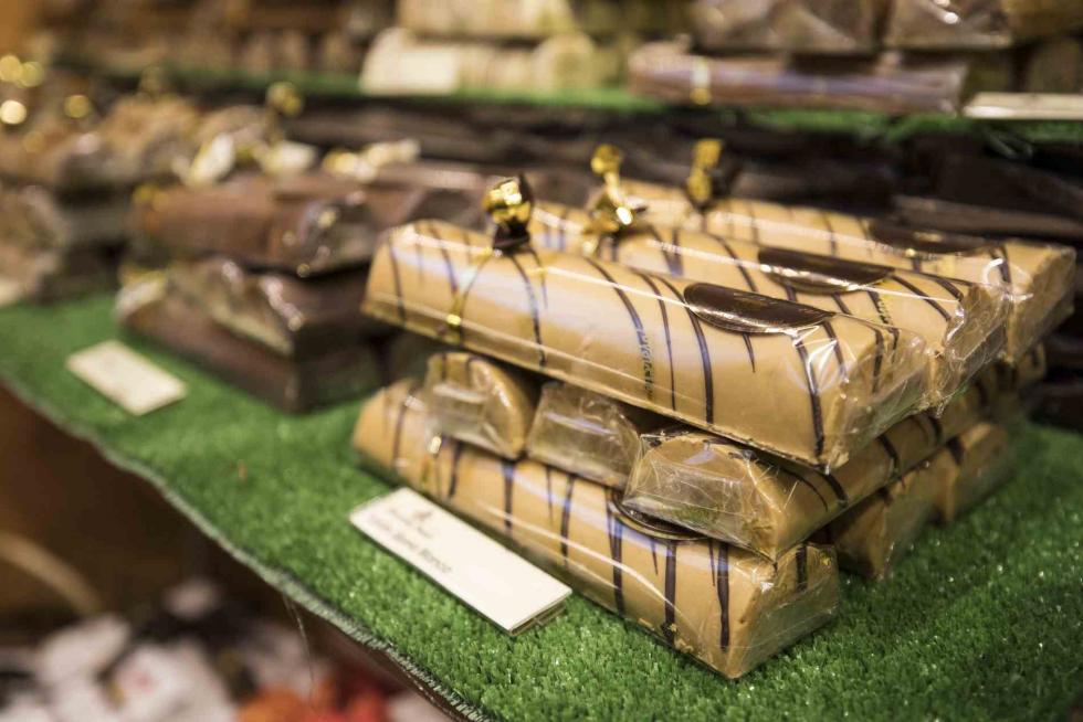 Chocolates Brescó en Benabarre.